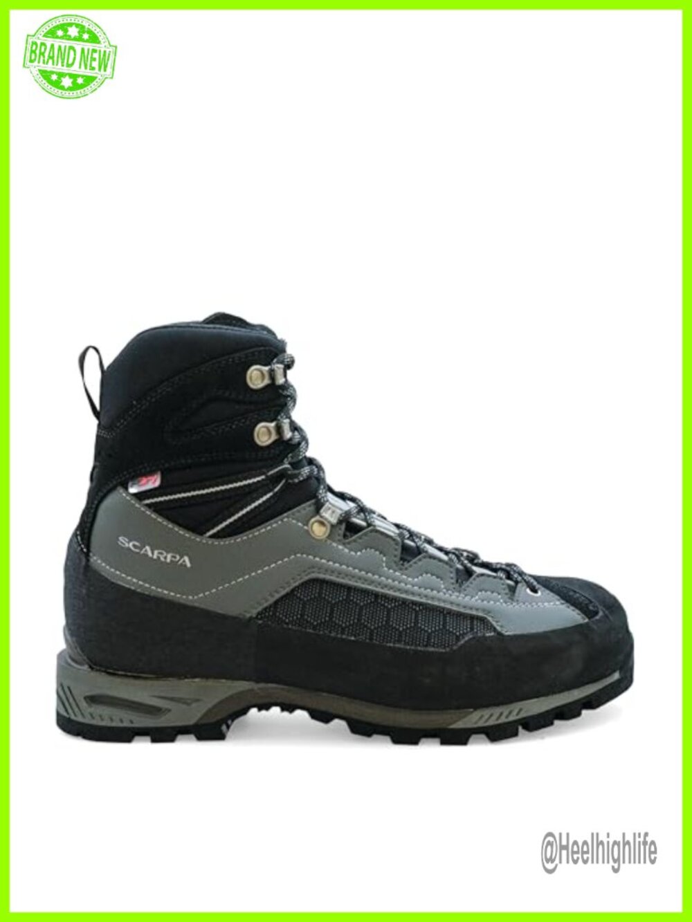 SCARPA Rebel 8 HD Waterproof Hiking Boots Suede Vibram